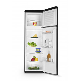 Réfrigérateur vintage 2 portes 258 L noir  - RARDP260BV