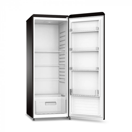 Réfrigérateur vintage 2 portes 258 L rouge